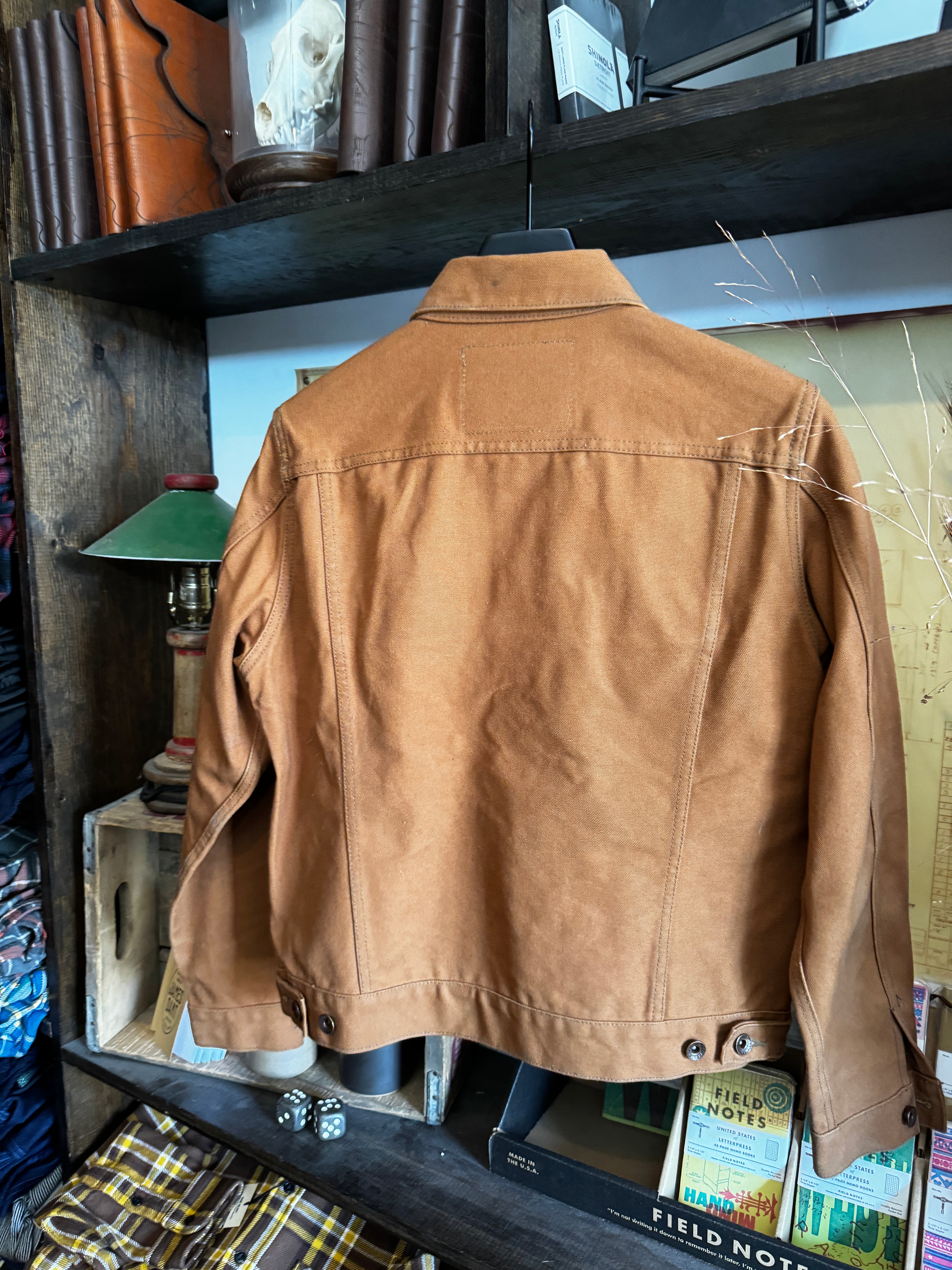 Gently Used - 17oz Duck Modified Type III Jacket - Size 38 5 Gently Used - 17oz Duck Modified Type III Jacket - Size 38