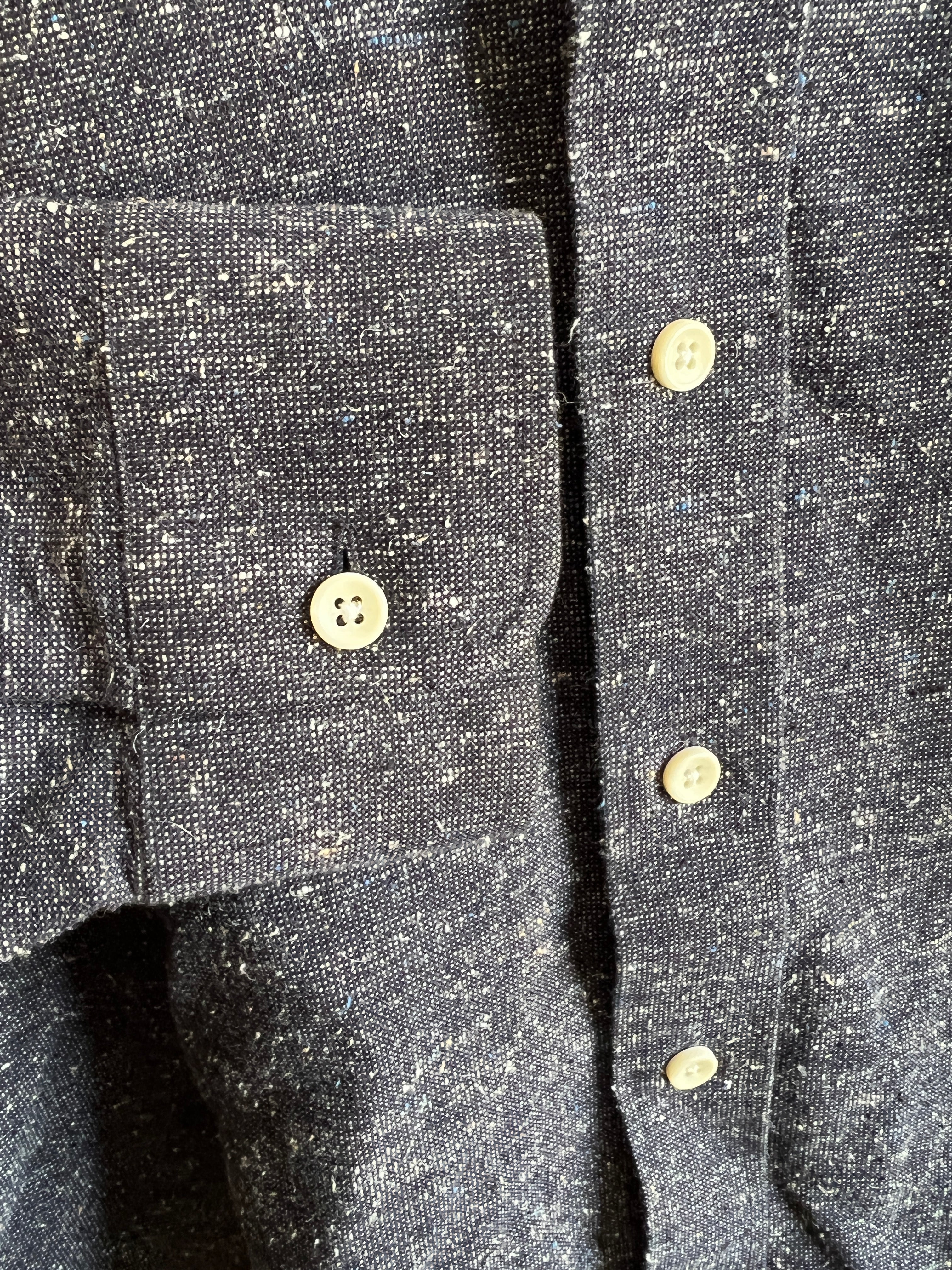Gently Used - The L/S Jack - Navy Donegal - 40 4 Gently Used - The L/S Jack - Navy Donegal - 40