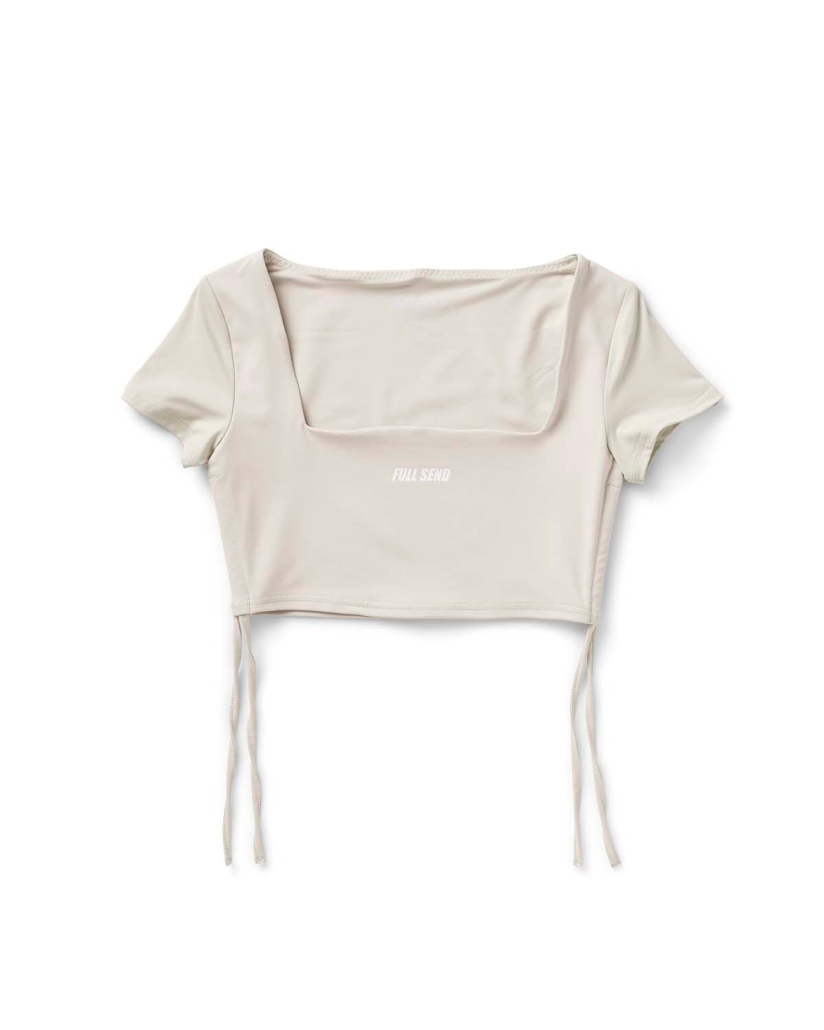 Fitness Square Side Tie Top