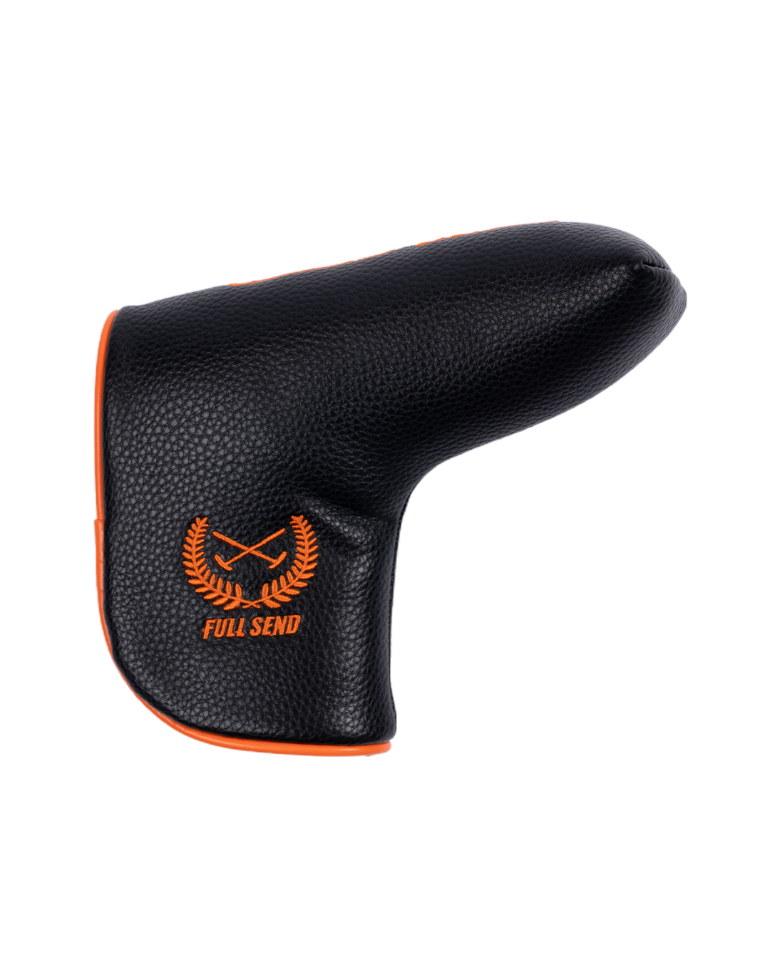 Full Send Golf Orange Camo Blade Putter Cover