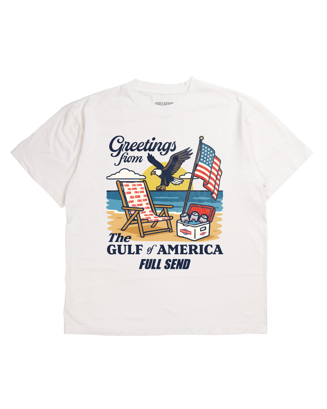 Greetings From the Gulf of America White T-Shirt