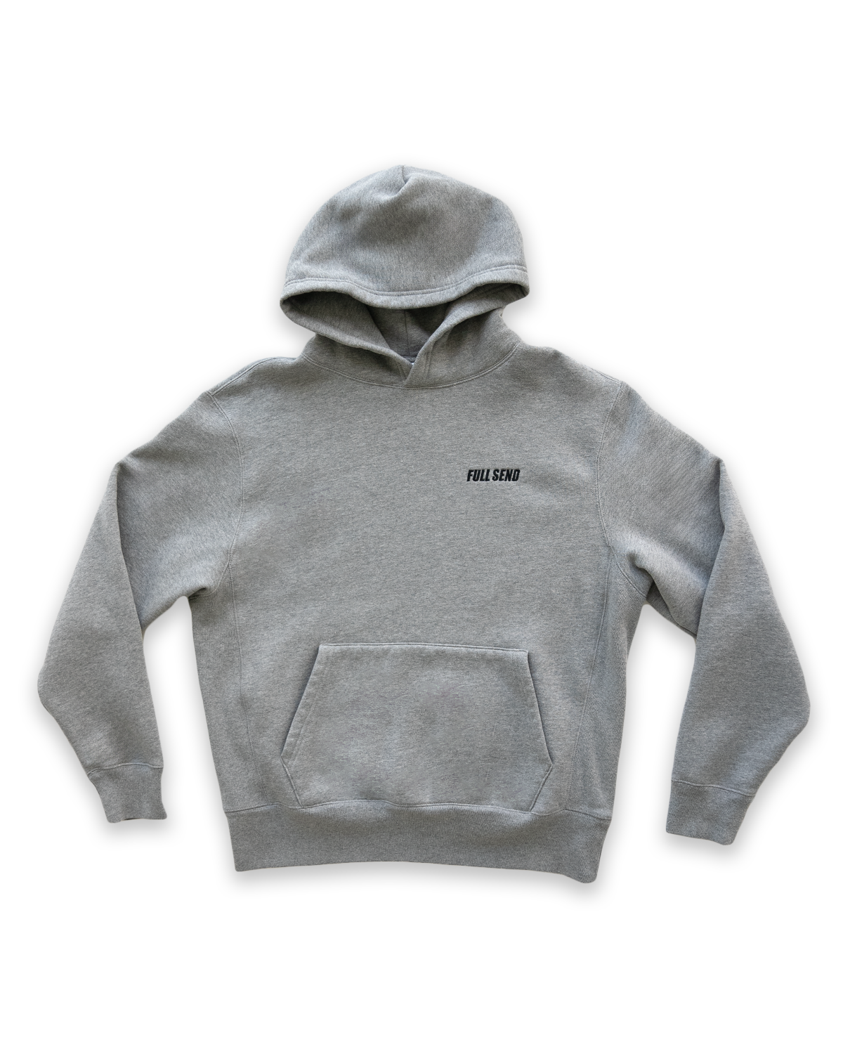 Full Send Classics Heather Grey Hoodie