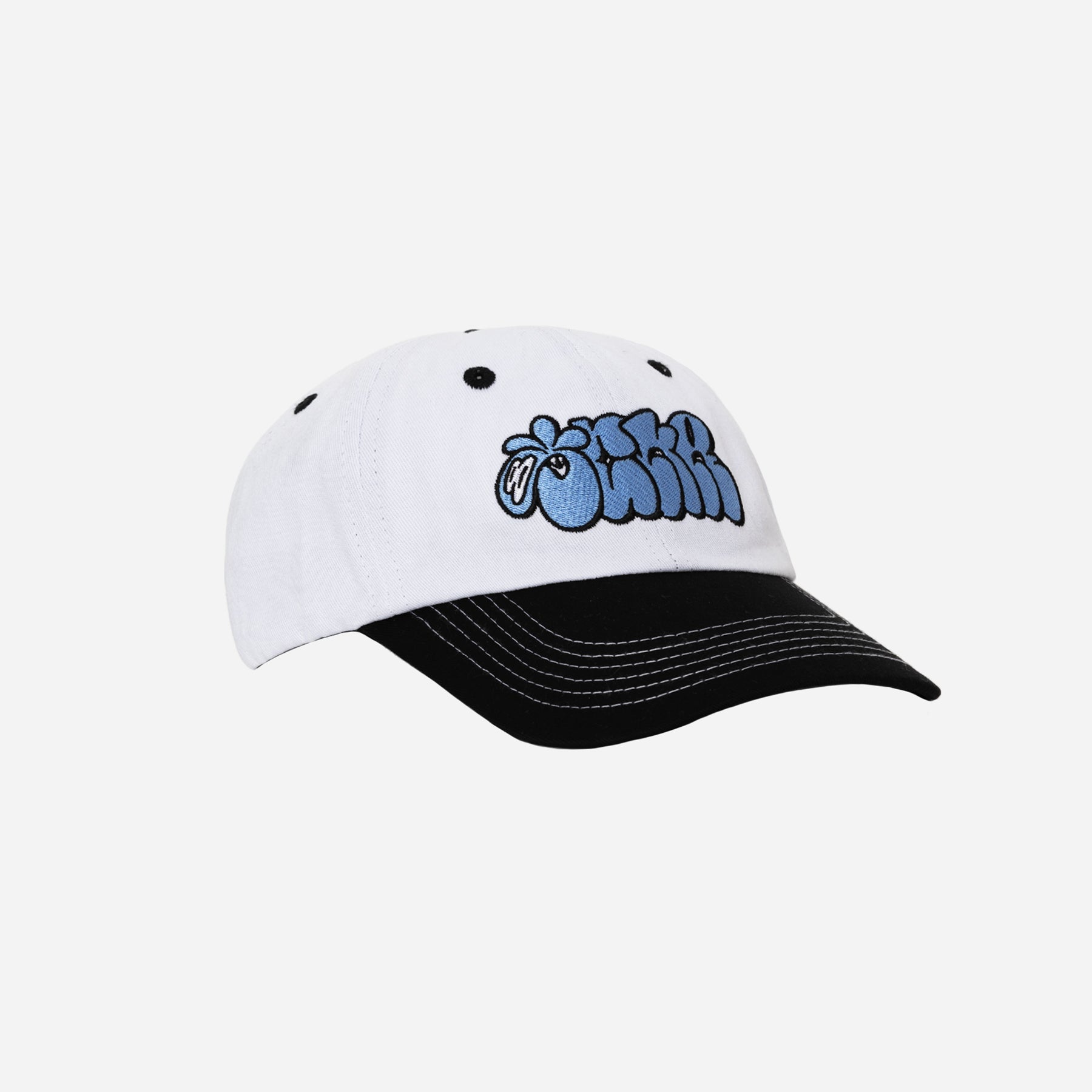 JCKR FLOP CAP - WHITE - BLACK