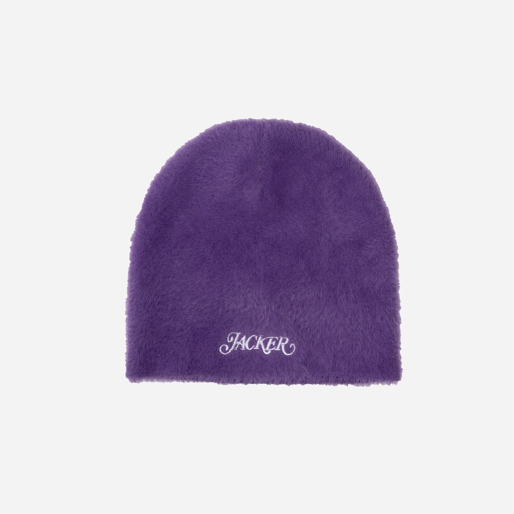 CLASSIC HAIRY BEANIE - PURPLE