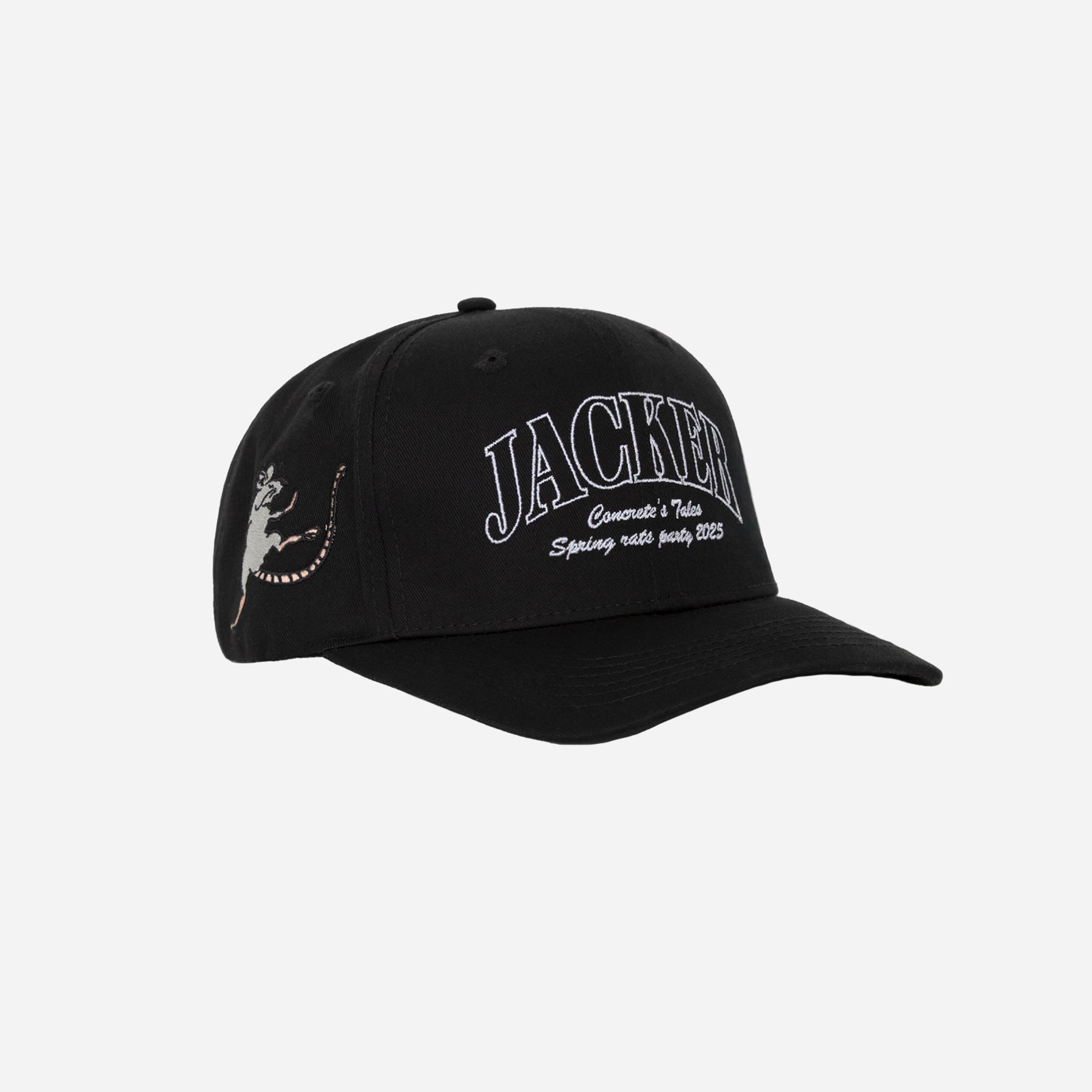 RATS PARTY SNAPBACK - BLACK