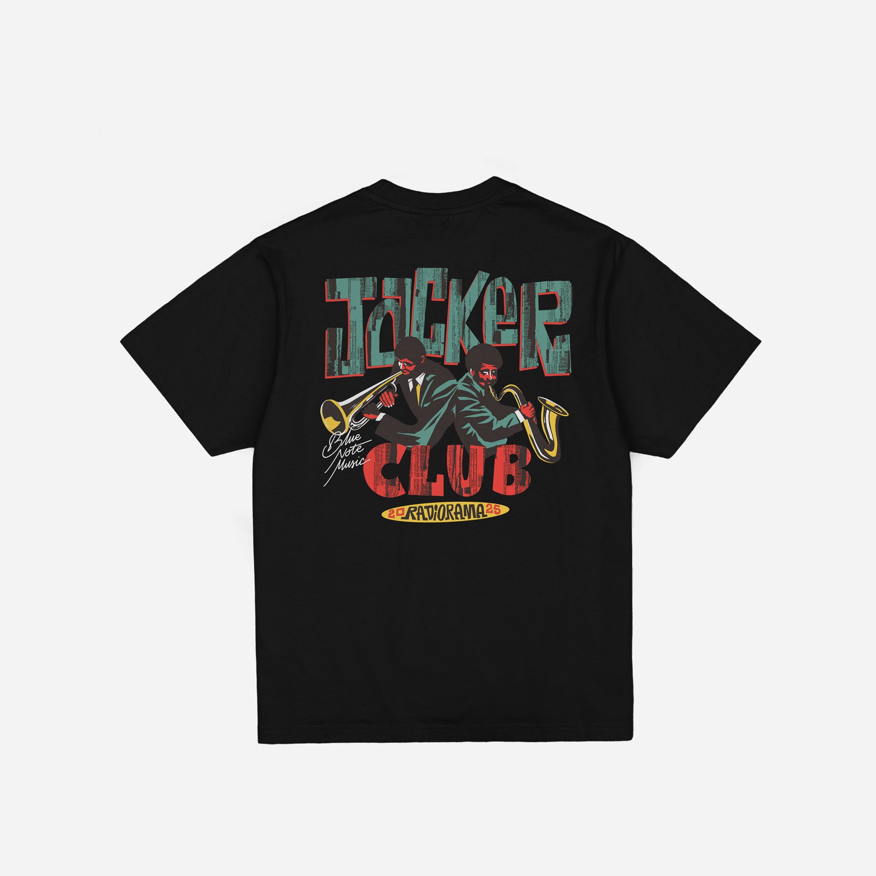 BLUE NOTE T-SHIRT - BLACK