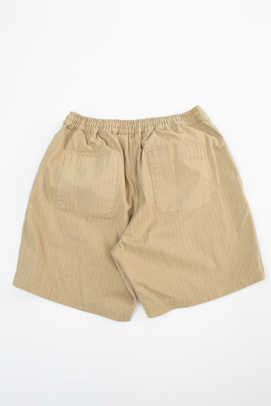 Drawstring Shorts HBT - Sand 5 Drawstring Shorts HBT - Sand