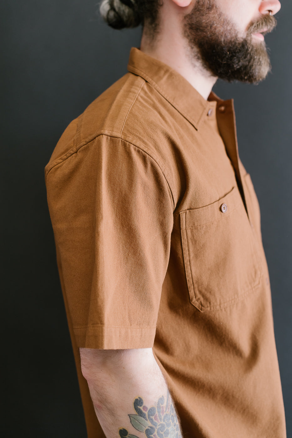 Short Sleeve Workshirt - Sandstone 18 Short Sleeve Workshirt - Sandstone