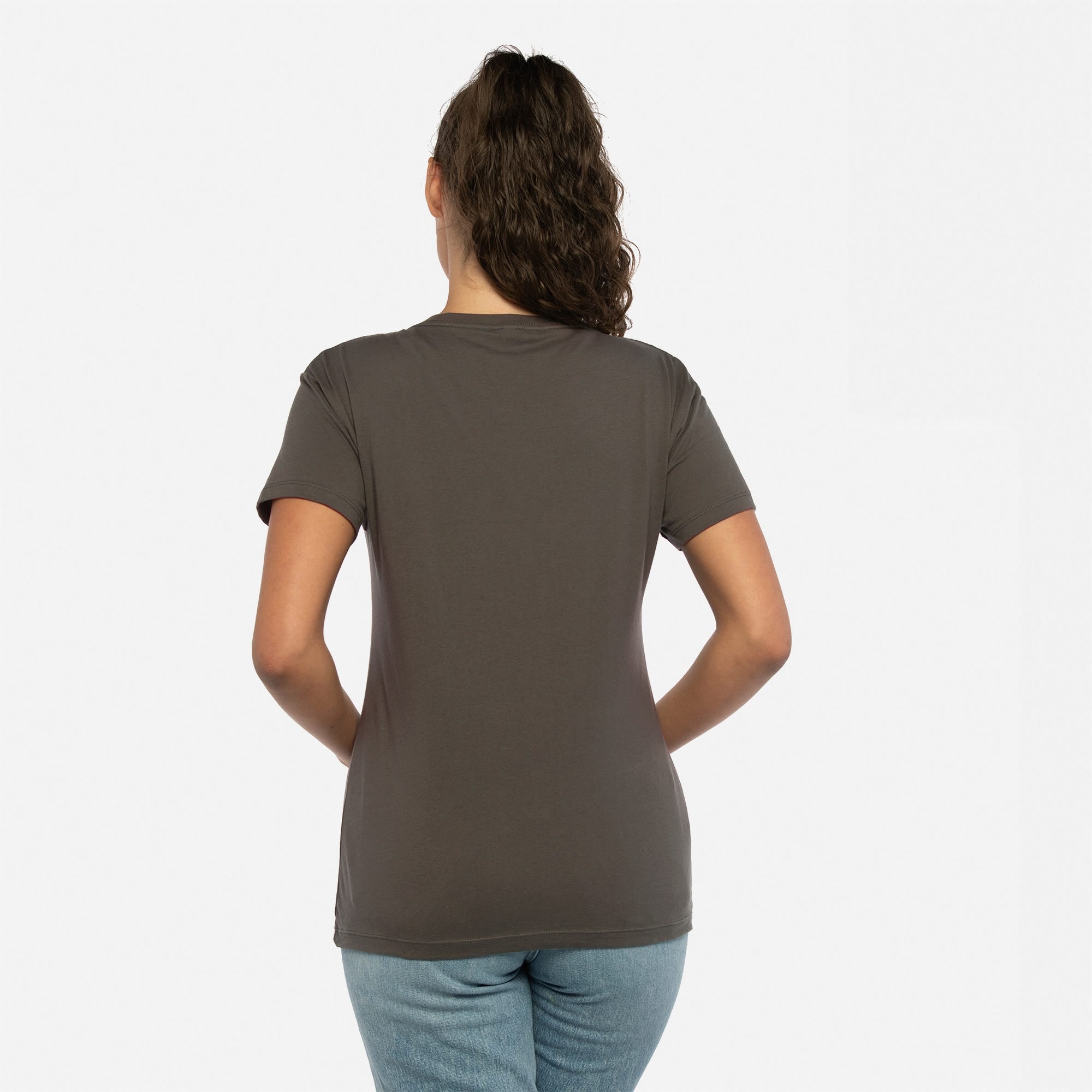 Women's Cotton V-Neck T-Shirt 2 Women's Cotton V-Neck T-Shirt
