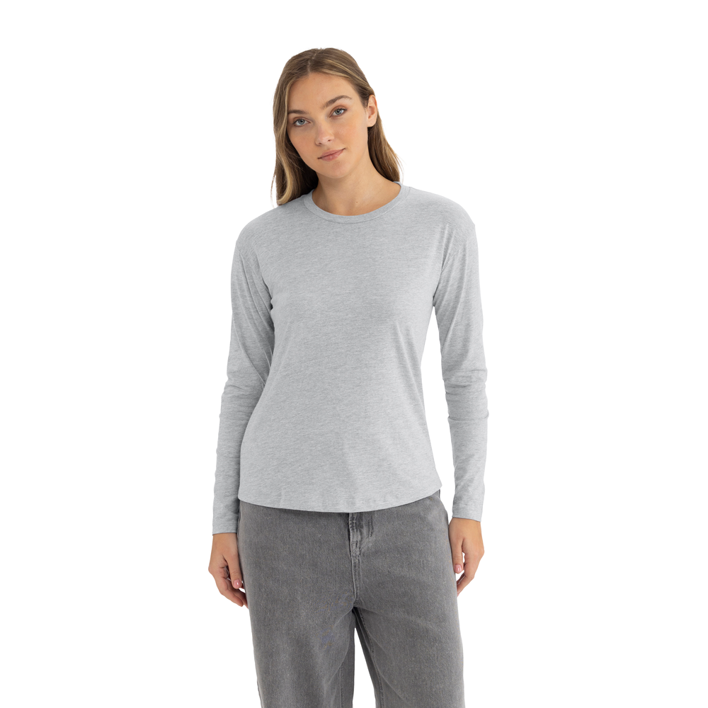 Women's Cotton Relaxed Long Sleeve T-shirt