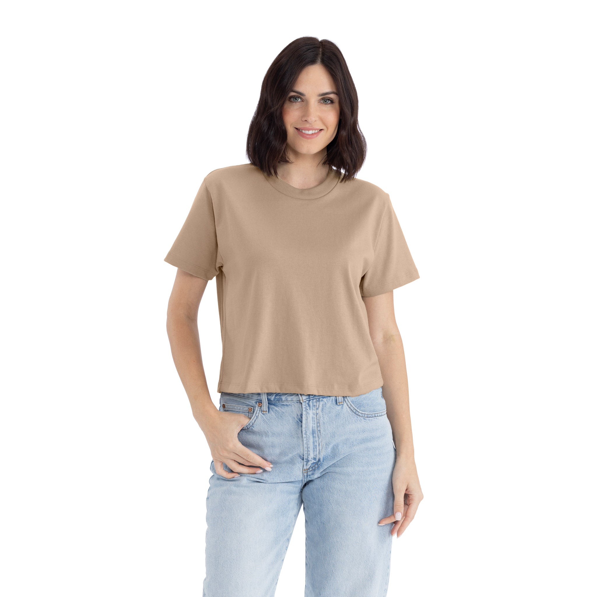 Women's Heavyweight High Waist Boxy T-Shirt