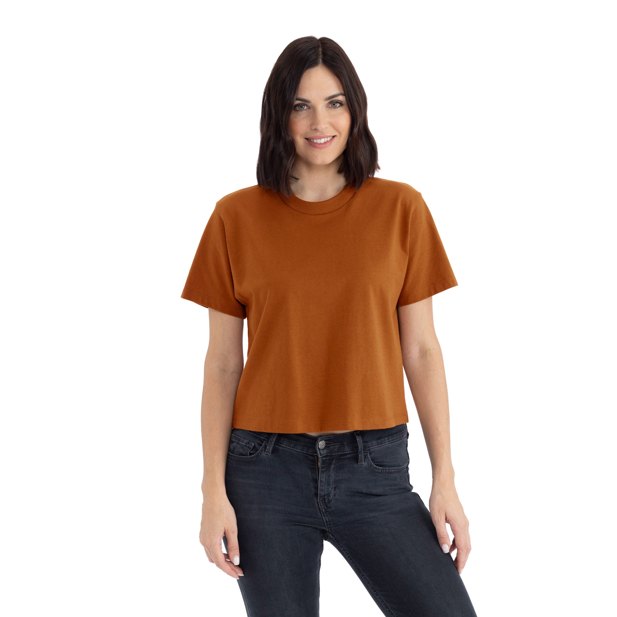 Women's Heavyweight High Waist Boxy T-Shirt