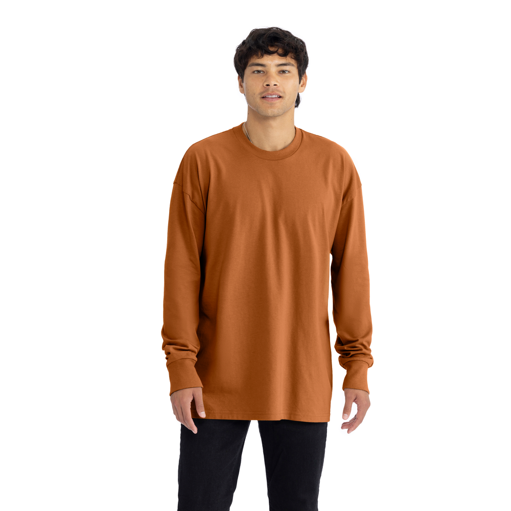 Heavyweight Cotton Long Sleeve T-Shirt