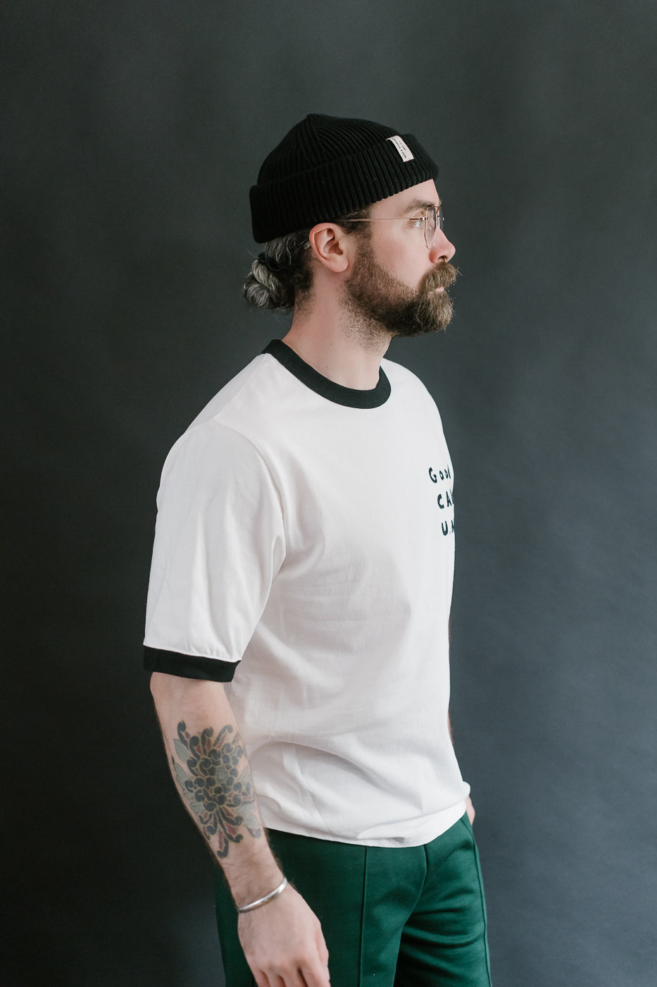 JM5538 - Rib GCU T-Shirt - 97 White, Black 10 JM5538 - Rib GCU T-Shirt - 97 White, Black