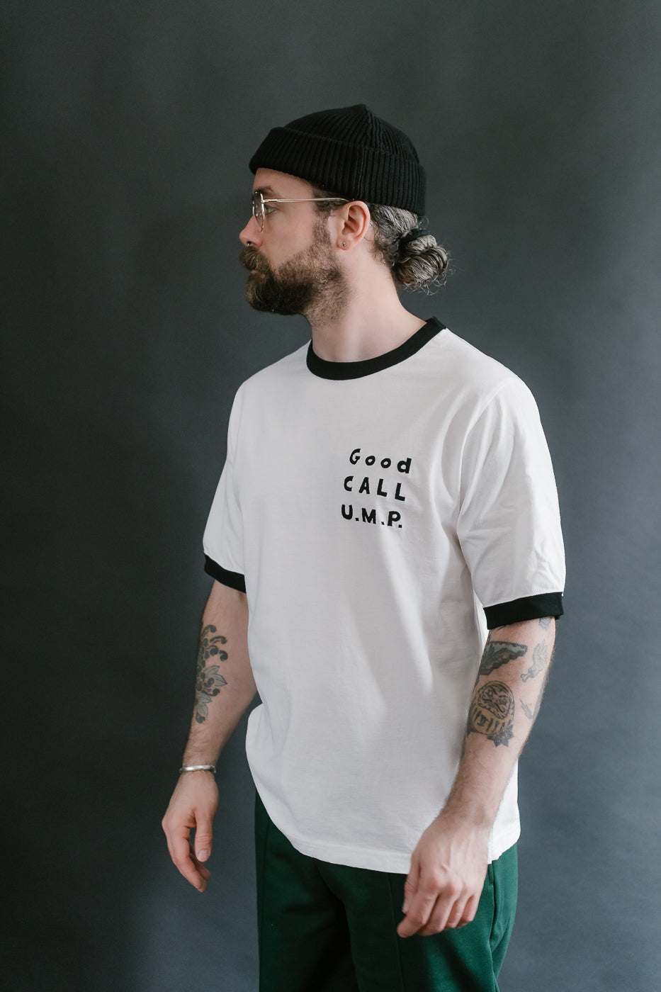 JM5538 - Rib GCU T-Shirt - 97 White, Black 13 JM5538 - Rib GCU T-Shirt - 97 White, Black
