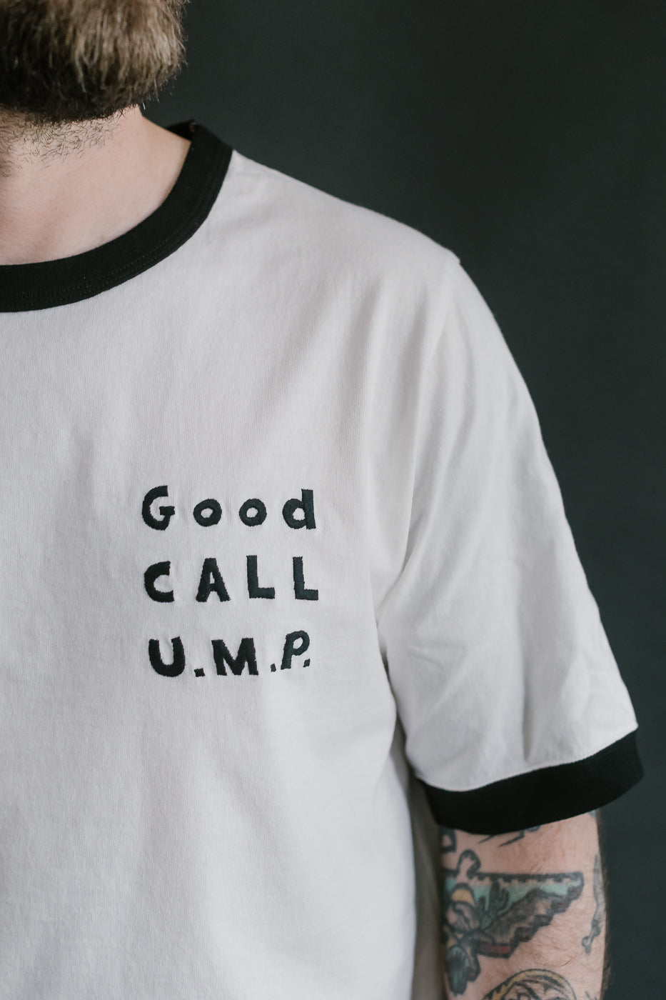 JM5538 - Rib GCU T-Shirt - 97 White, Black 15 JM5538 - Rib GCU T-Shirt - 97 White, Black