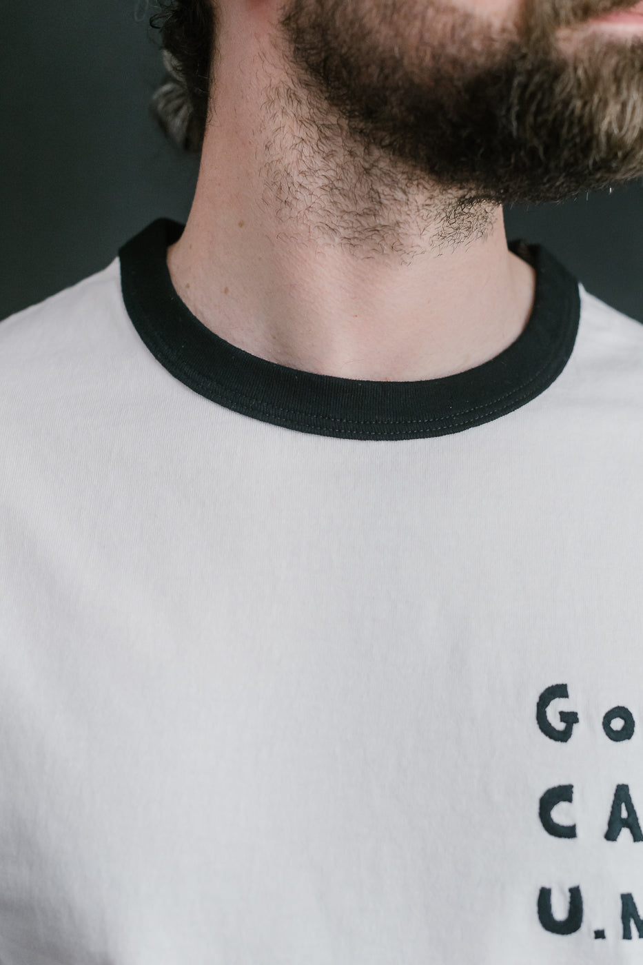 JM5538 - Rib GCU T-Shirt - 97 White, Black 16 JM5538 - Rib GCU T-Shirt - 97 White, Black
