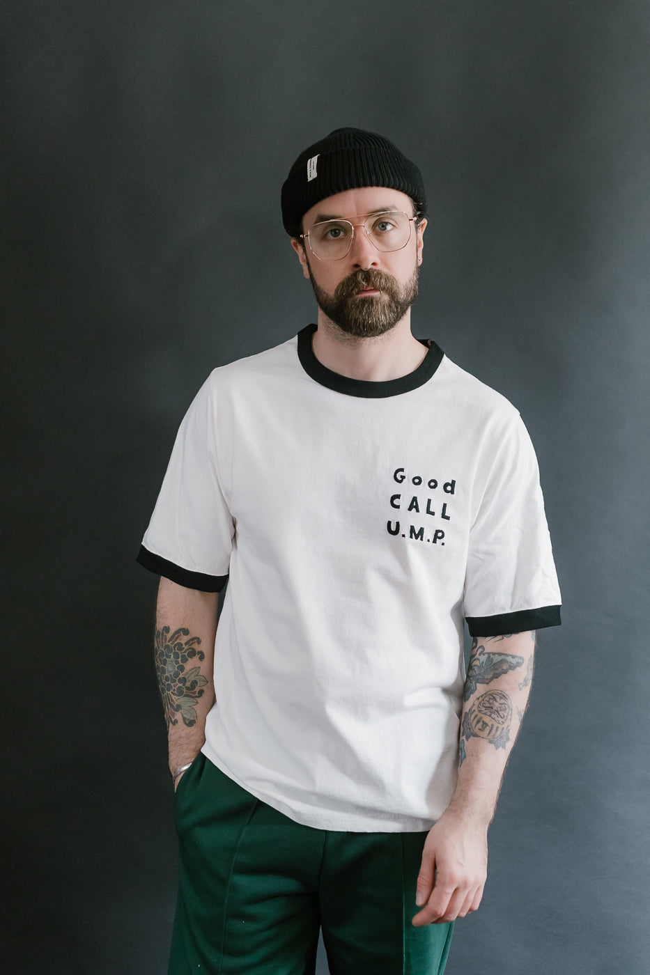 JM5538 - Rib GCU T-Shirt - 97 White, Black 9 JM5538 - Rib GCU T-Shirt - 97 White, Black