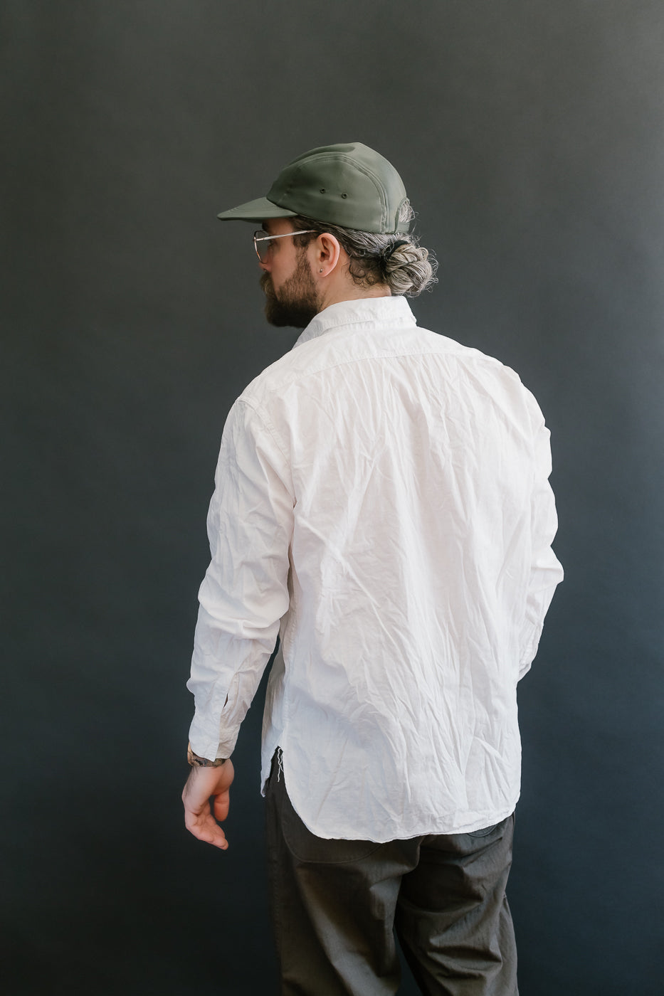 01-8270-69 - Lightweight Chambray Relax Fit Work Shirt - White 14 01-8270-69 - Lightweight Chambray Relax Fit Work Shirt - White