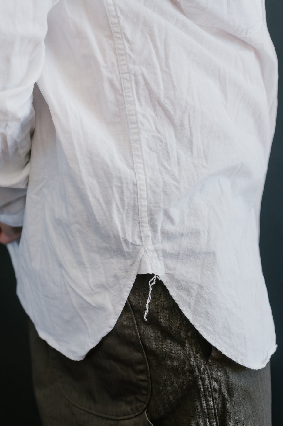 01-8270-69 - Lightweight Chambray Relax Fit Work Shirt - White 23 01-8270-69 - Lightweight Chambray Relax Fit Work Shirt - White