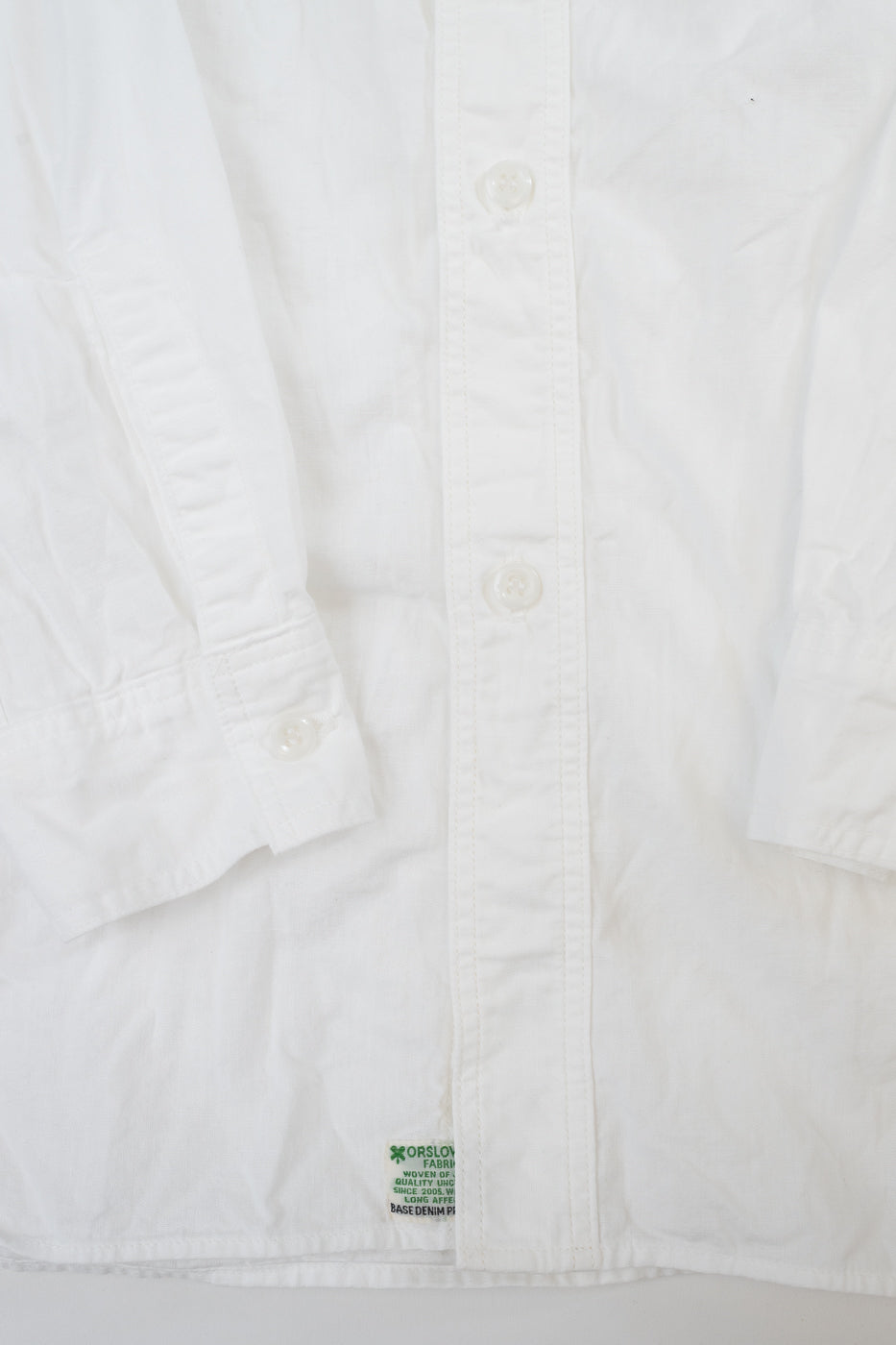 01-8270-69 - Lightweight Chambray Relax Fit Work Shirt - White 5 01-8270-69 - Lightweight Chambray Relax Fit Work Shirt - White