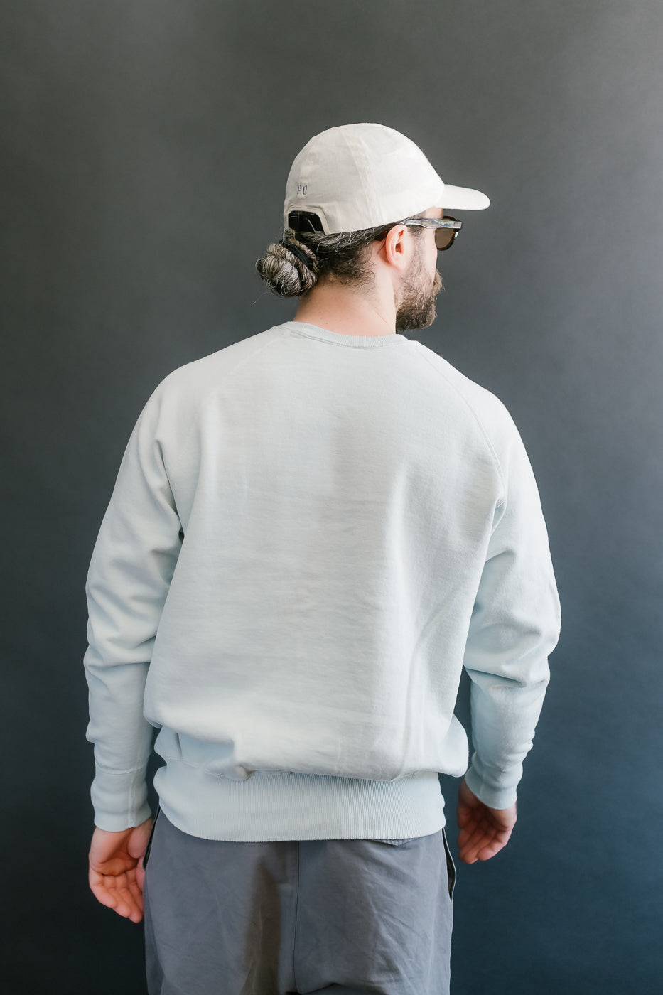 Lot 461-0 - "Second-Hand" Series Crewneck Sweatshirt - Saxe 11 Lot 461-0 - "Second-Hand" Series Crewneck Sweatshirt - Saxe
