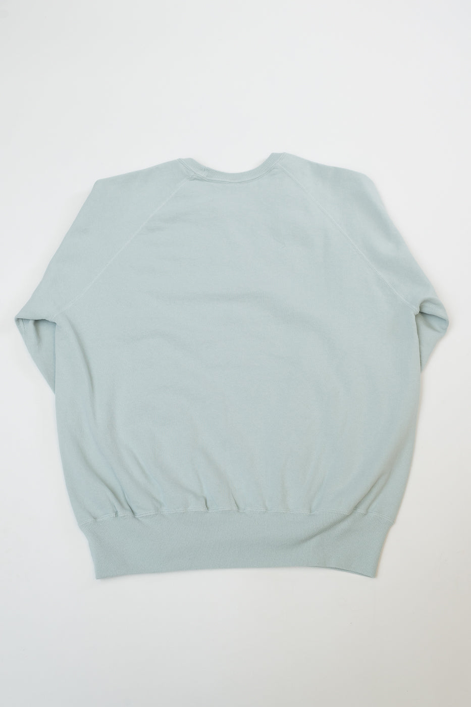 Lot 461-0 - "Second-Hand" Series Crewneck Sweatshirt - Saxe 4 Lot 461-0 - "Second-Hand" Series Crewneck Sweatshirt - Saxe