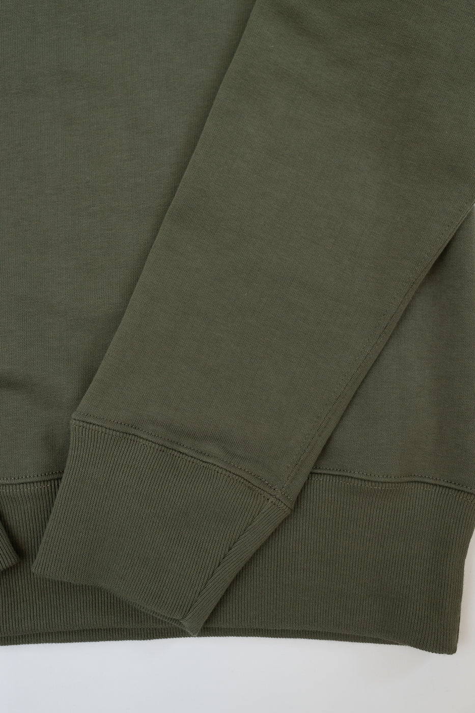346.40 - Loopwheeled Sweatshirt - Army 3 346.40 - Loopwheeled Sweatshirt - Army