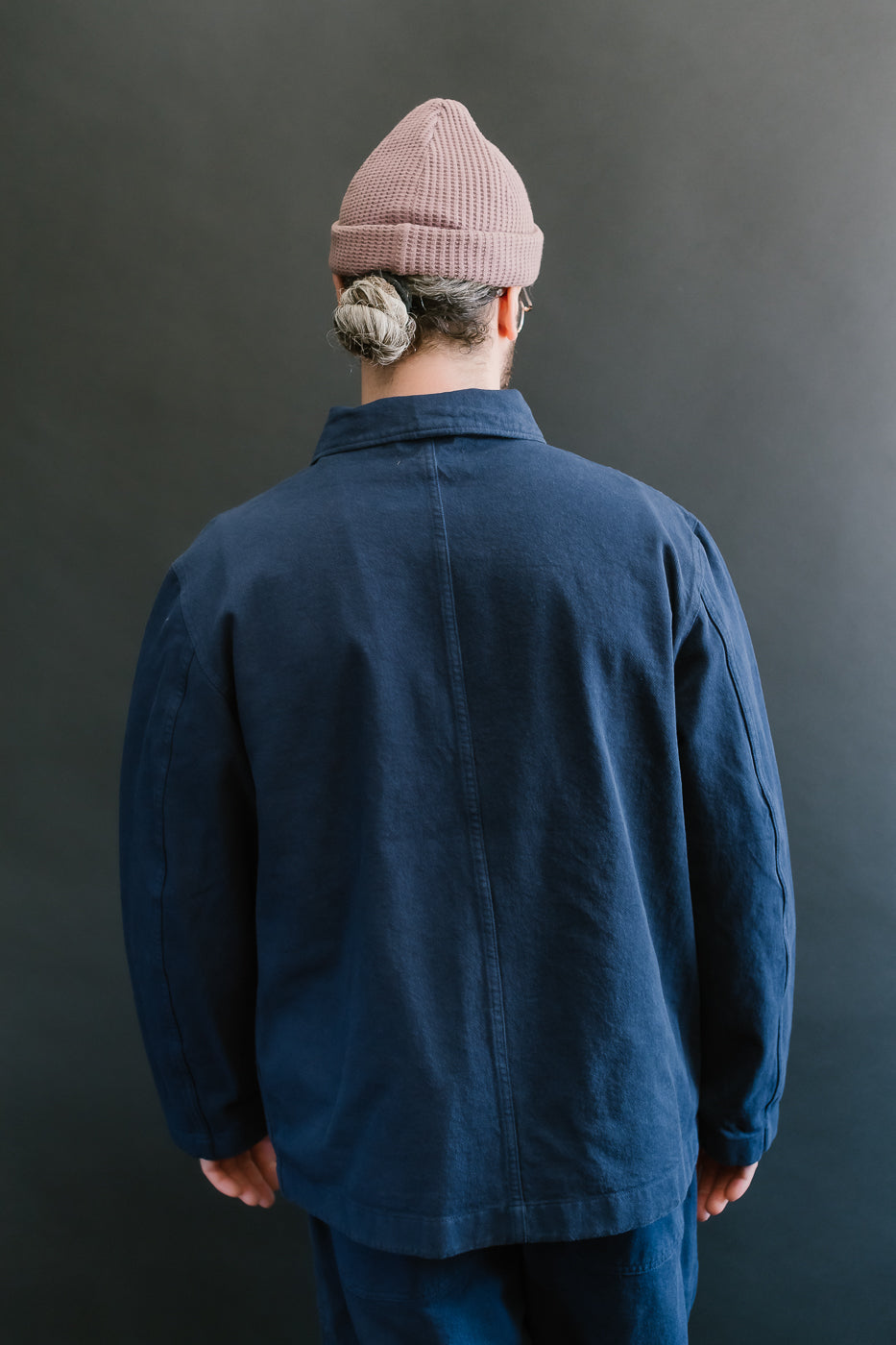 JKT05.66 - 11.2oz Organic Cotton Broken Twill Jacket - Ink Blue 11 JKT05.66 - 11.2oz Organic Cotton Broken Twill Jacket - Ink Blue