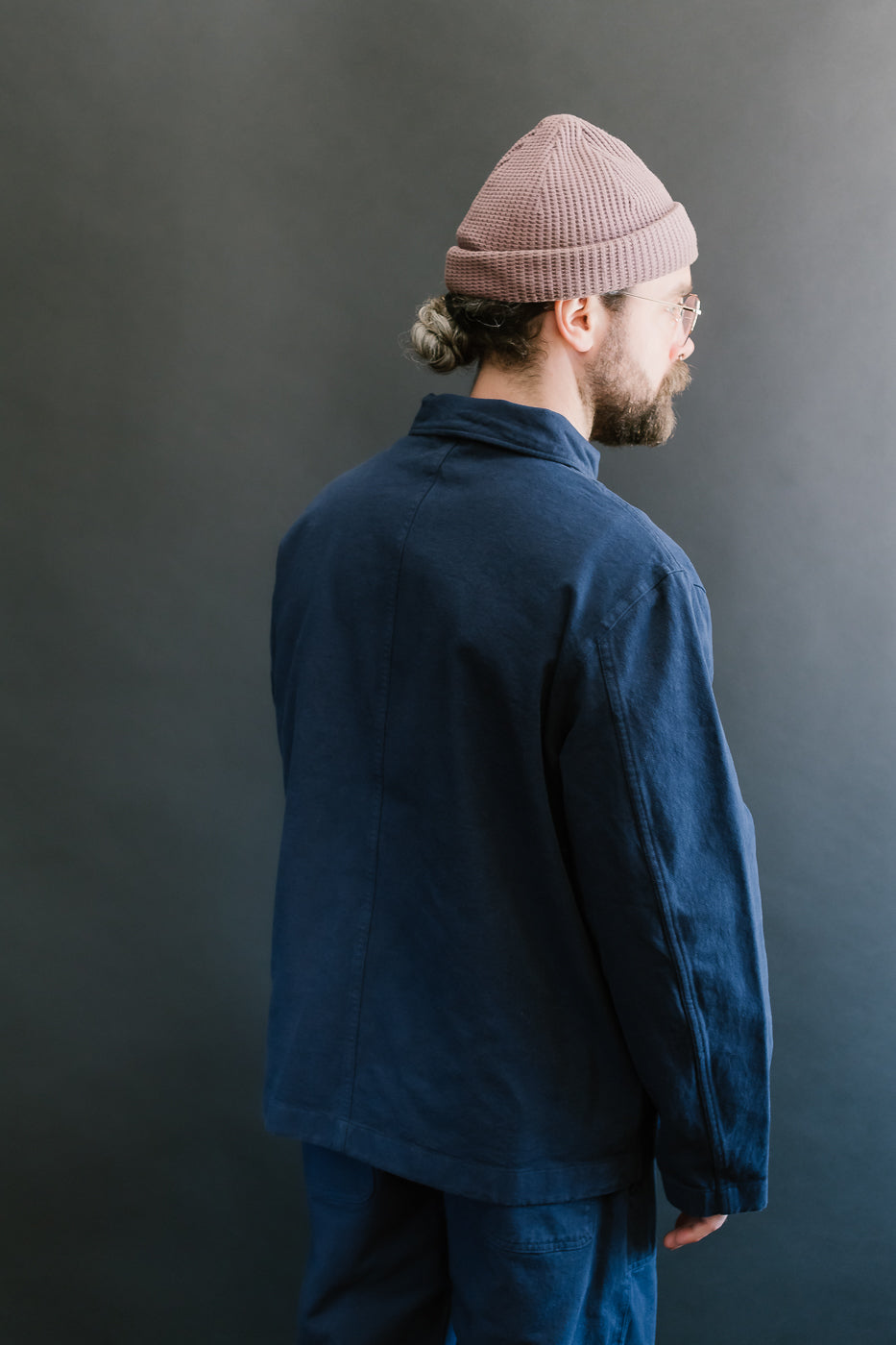 JKT05.66 - 11.2oz Organic Cotton Broken Twill Jacket - Ink Blue 12 JKT05.66 - 11.2oz Organic Cotton Broken Twill Jacket - Ink Blue