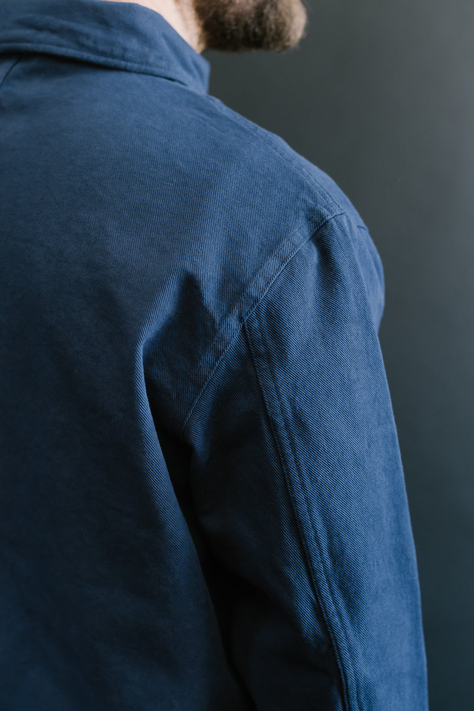 JKT05.66 - 11.2oz Organic Cotton Broken Twill Jacket - Ink Blue 21 JKT05.66 - 11.2oz Organic Cotton Broken Twill Jacket - Ink Blue