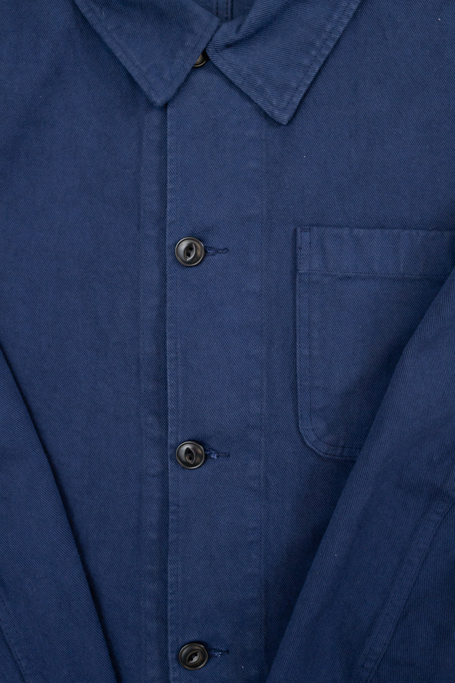 JKT05.66 - 11.2oz Organic Cotton Broken Twill Jacket - Ink Blue 3 JKT05.66 - 11.2oz Organic Cotton Broken Twill Jacket - Ink Blue