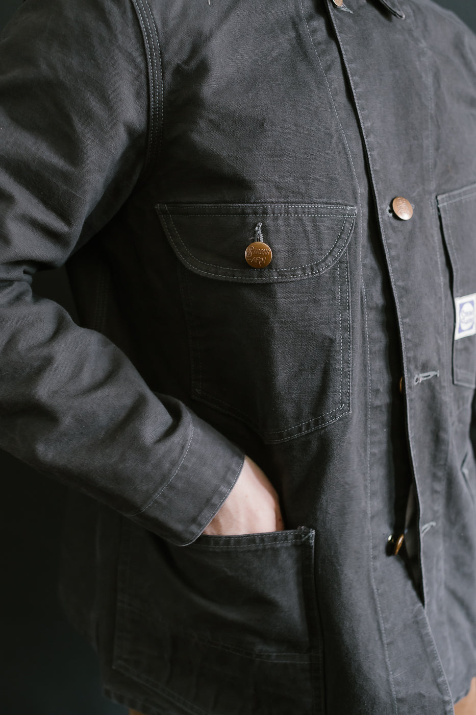 Lot JG-03 - Neverlost Jacket Duck Canvas - Black 17 Lot JG-03 - Neverlost Jacket Duck Canvas - Black