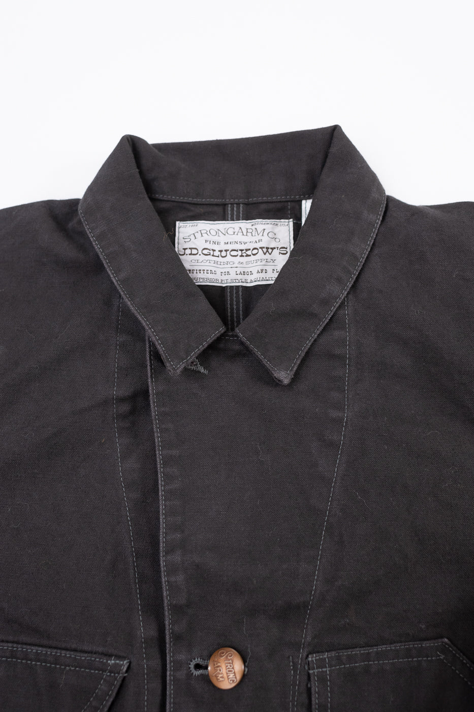 Lot JG-03 - Neverlost Jacket Duck Canvas - Black 2 Lot JG-03 - Neverlost Jacket Duck Canvas - Black