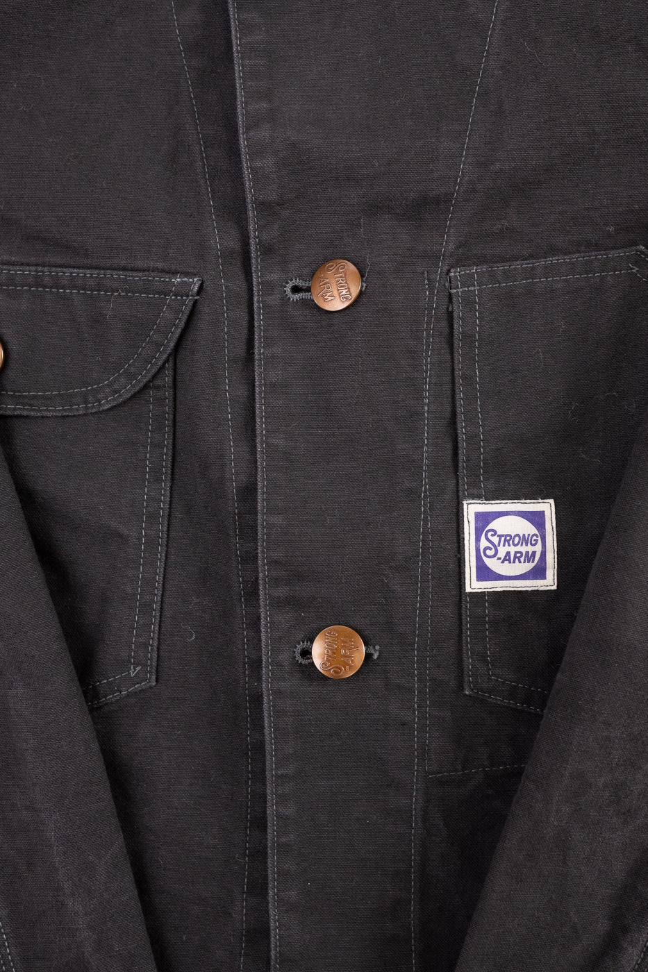Lot JG-03 - Neverlost Jacket Duck Canvas - Black 4 Lot JG-03 - Neverlost Jacket Duck Canvas - Black