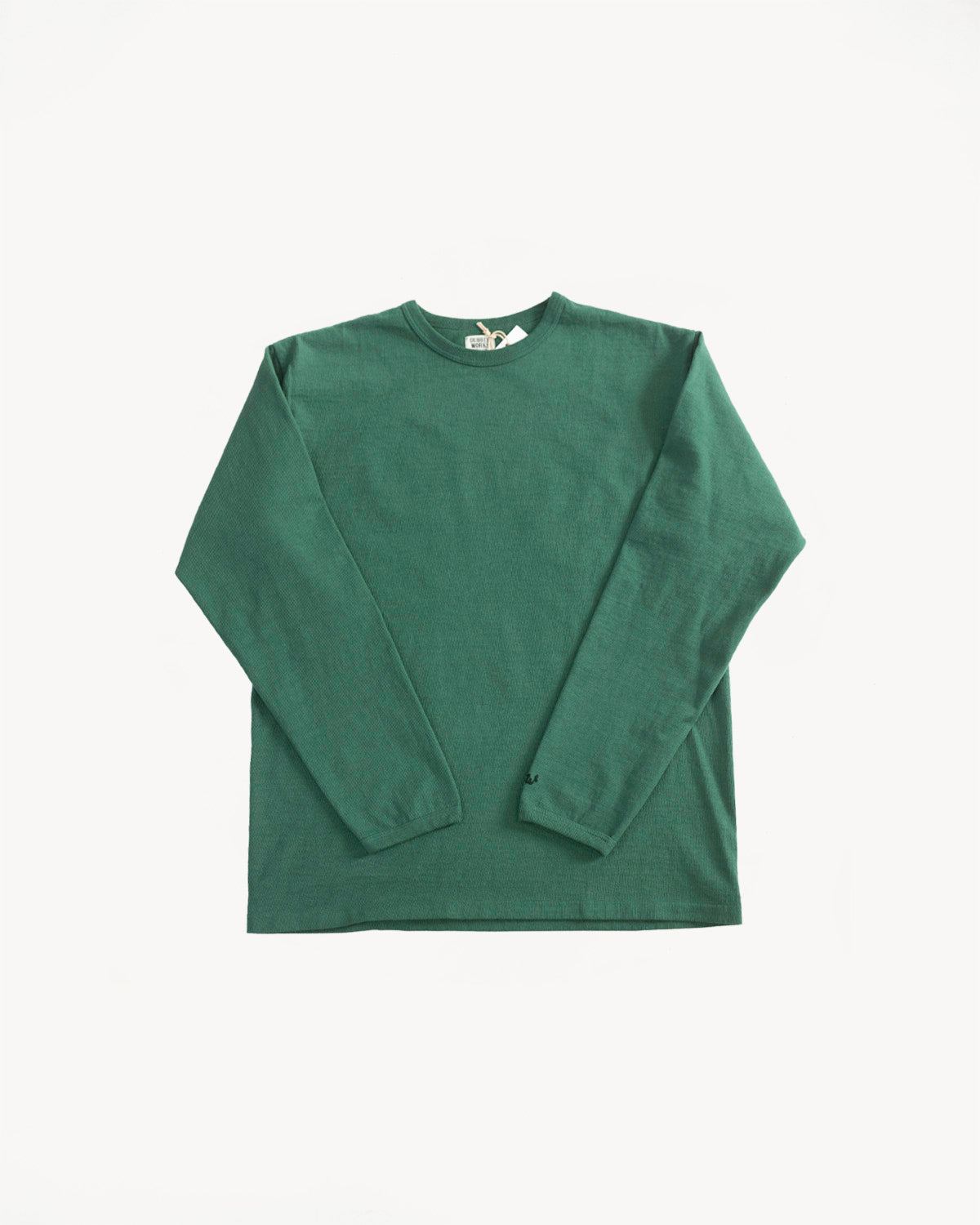 "Stand Wheel" Heavyweight Long Sleeve Tee - Green