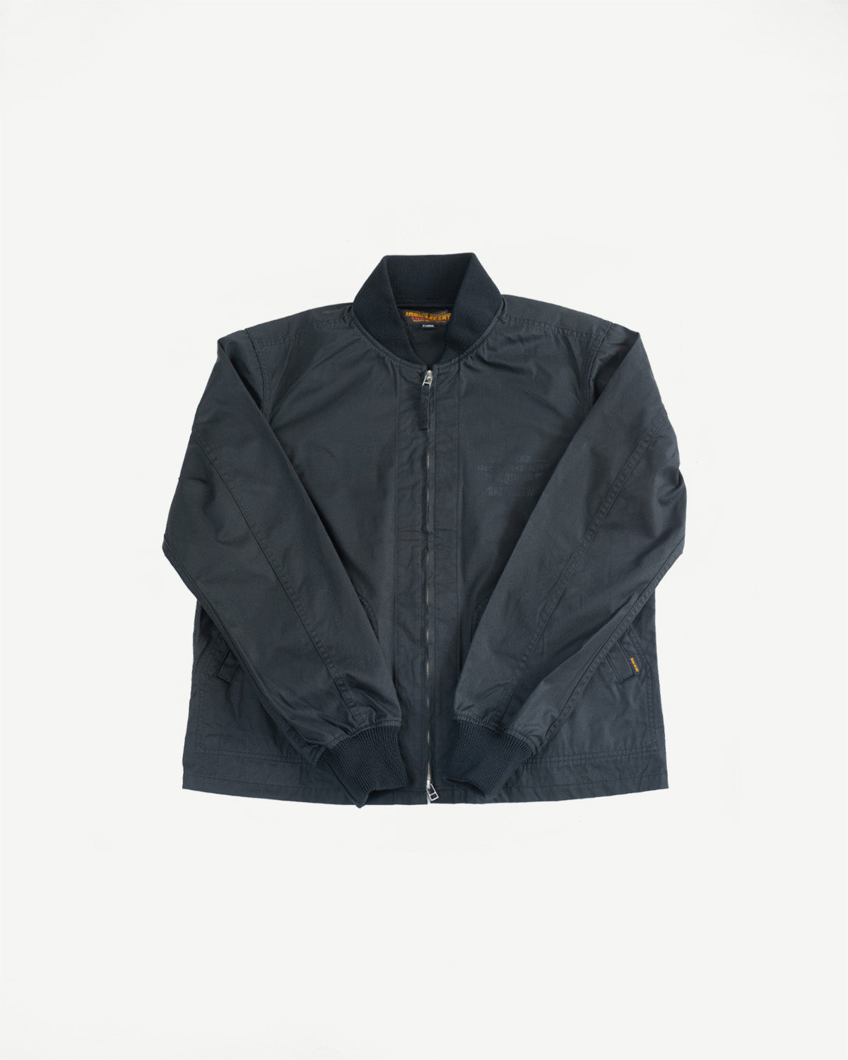 IHJ-145-BLK - 7oz Rubber Wax Coated Windbreaker - Black 1 IHJ-145-BLK - 7oz Rubber Wax Coated Windbreaker - Black