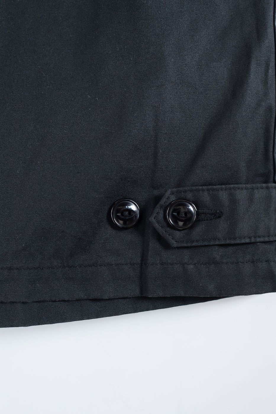 IHJ-145-BLK - 7oz Rubber Wax Coated Windbreaker - Black 6 IHJ-145-BLK - 7oz Rubber Wax Coated Windbreaker - Black