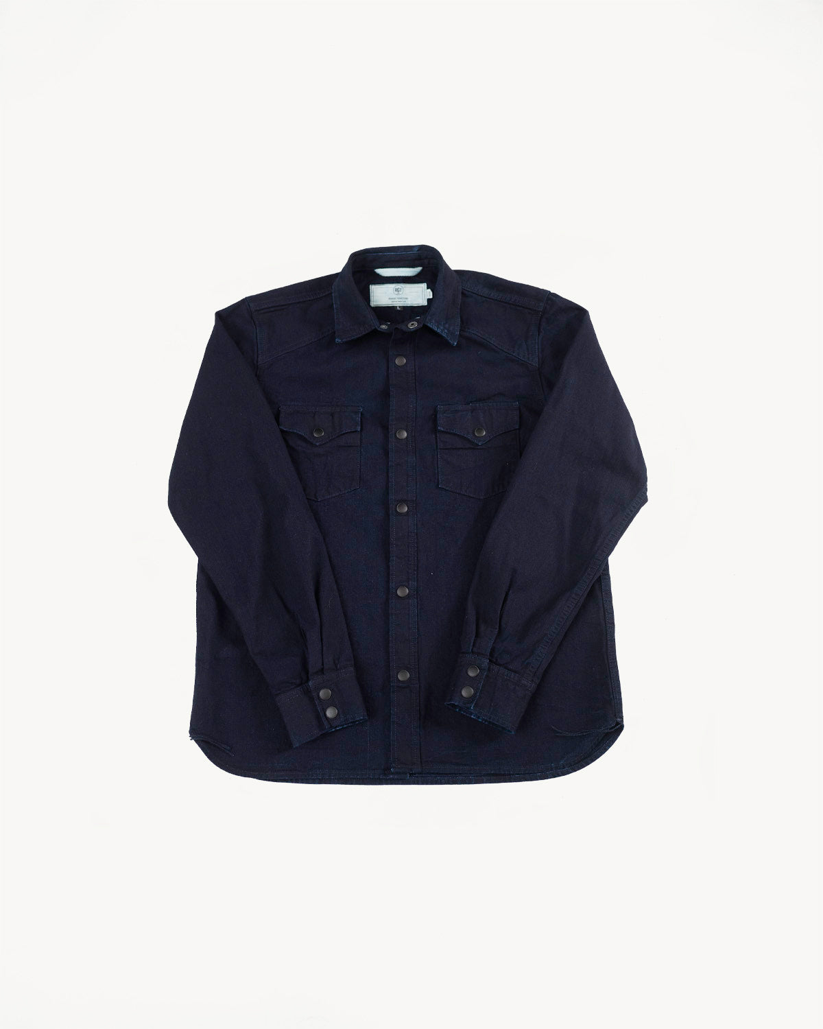 11oz - ISC Western Shirt - Indigo Selvedge Canvas