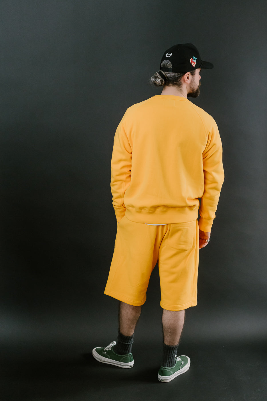 Pullover Crew Neck - Super Looper French Terry - Marigold 10 Pullover Crew Neck - Super Looper French Terry - Marigold