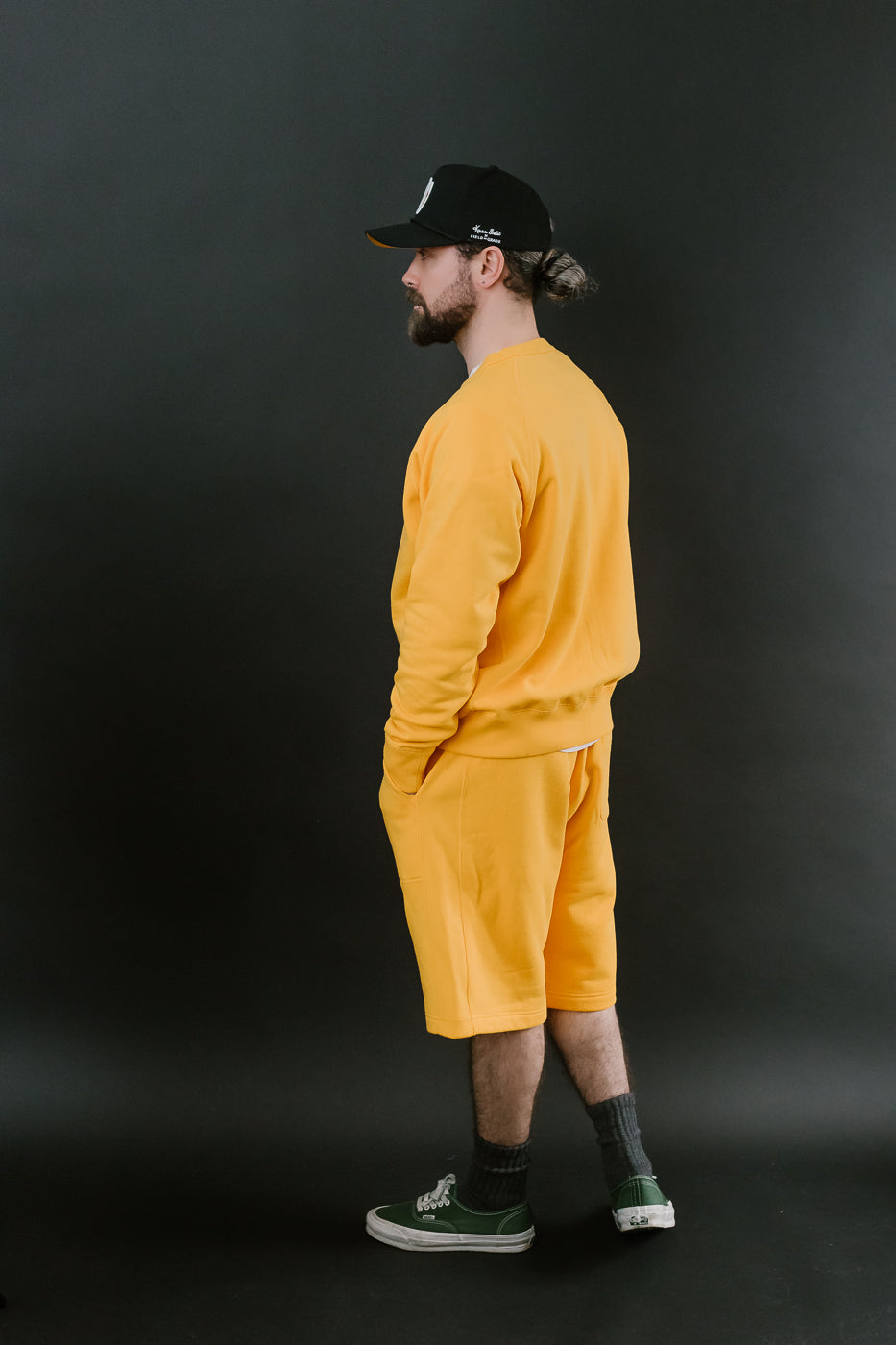 Pullover Crew Neck - Super Looper French Terry - Marigold 11 Pullover Crew Neck - Super Looper French Terry - Marigold