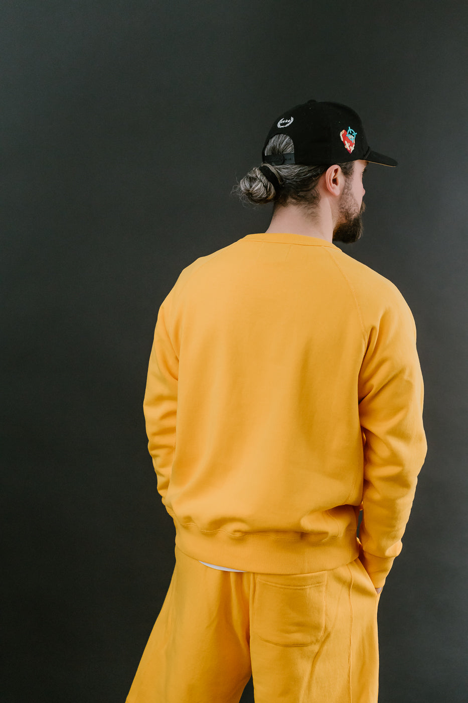 Pullover Crew Neck - Super Looper French Terry - Marigold 14 Pullover Crew Neck - Super Looper French Terry - Marigold