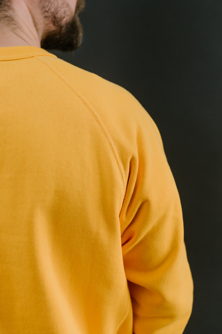Pullover Crew Neck - Super Looper French Terry - Marigold 21 Pullover Crew Neck - Super Looper French Terry - Marigold