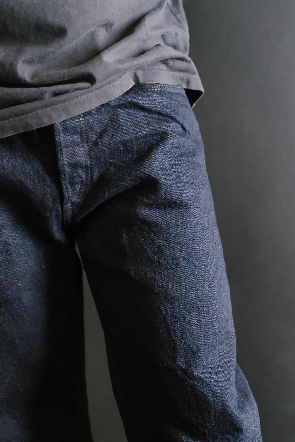 1103SRB - 15.5oz - Super Rough Selvedge Denim Clean Straight - Indigo, Black 17 1103SRB - 15.5oz - Super Rough Selvedge Denim Clean Straight - Indigo, Black