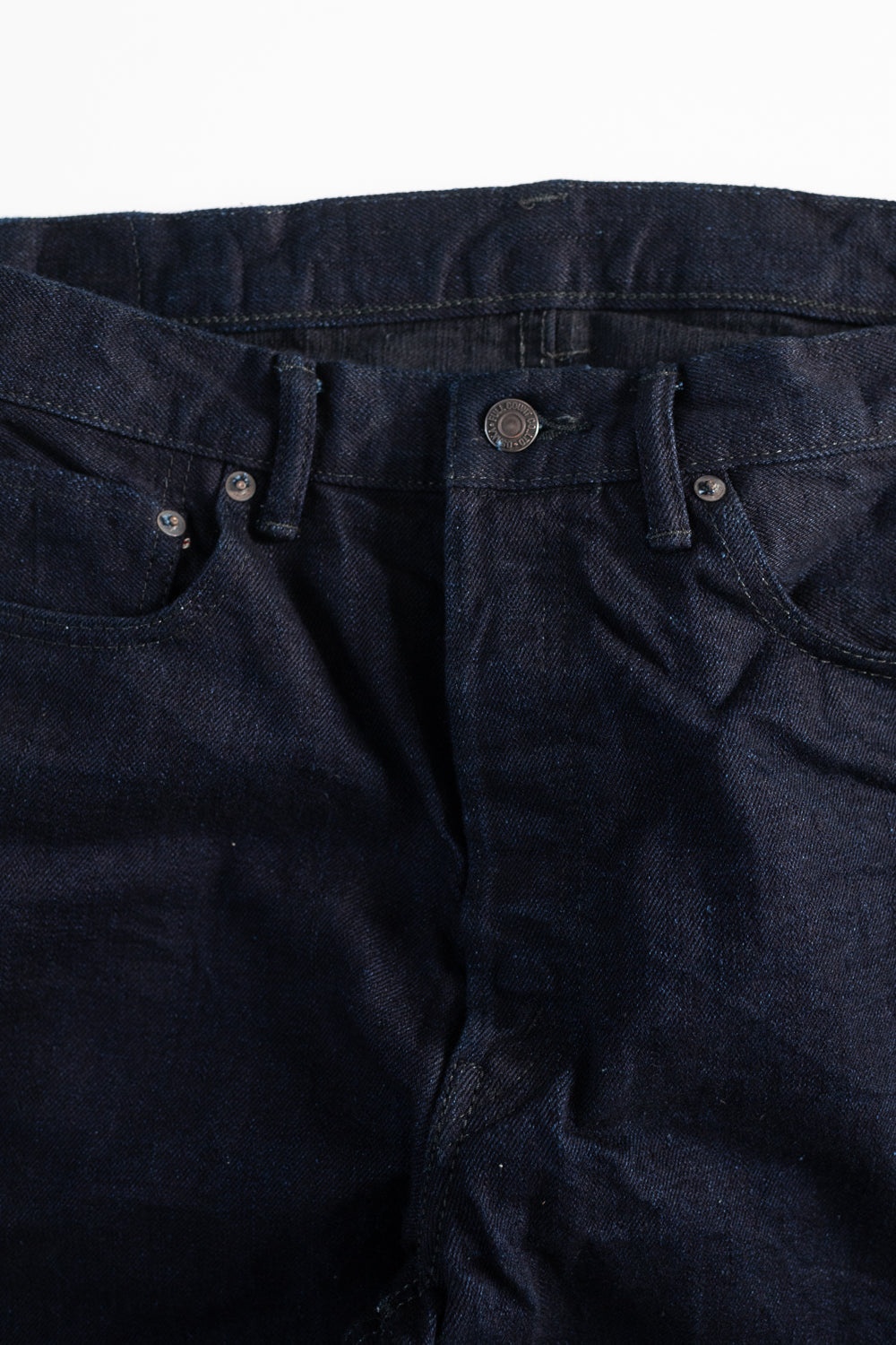 1103SRB - 15.5oz - Super Rough Selvedge Denim Clean Straight - Indigo, Black 3 1103SRB - 15.5oz - Super Rough Selvedge Denim Clean Straight - Indigo, Black