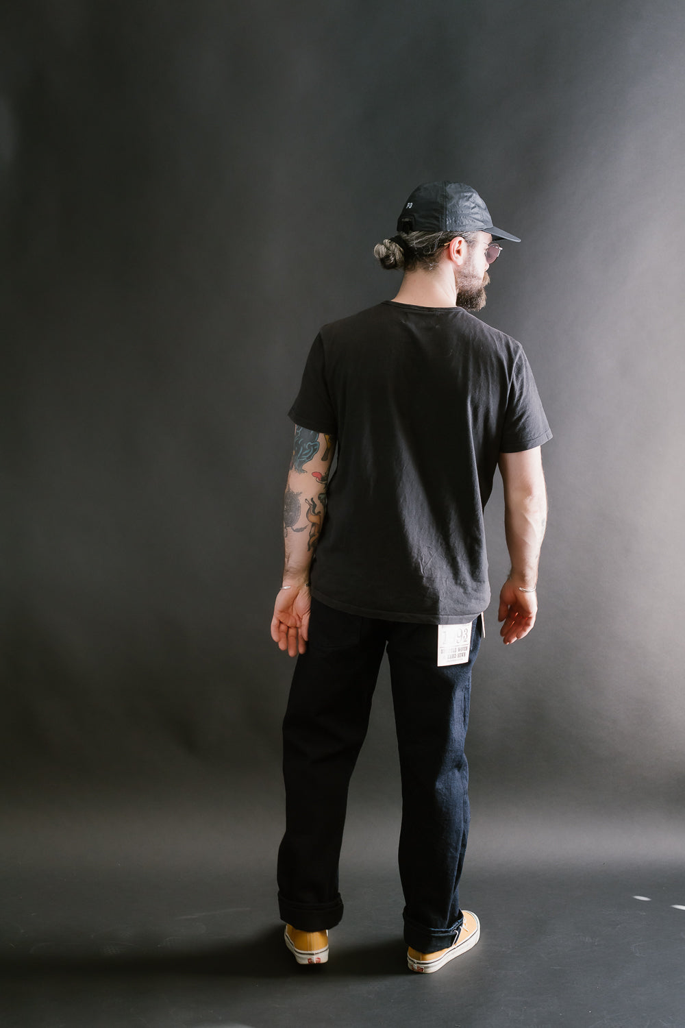1103SRB - 15.5oz - Super Rough Selvedge Denim Clean Straight - Indigo, Black 9 1103SRB - 15.5oz - Super Rough Selvedge Denim Clean Straight - Indigo, Black