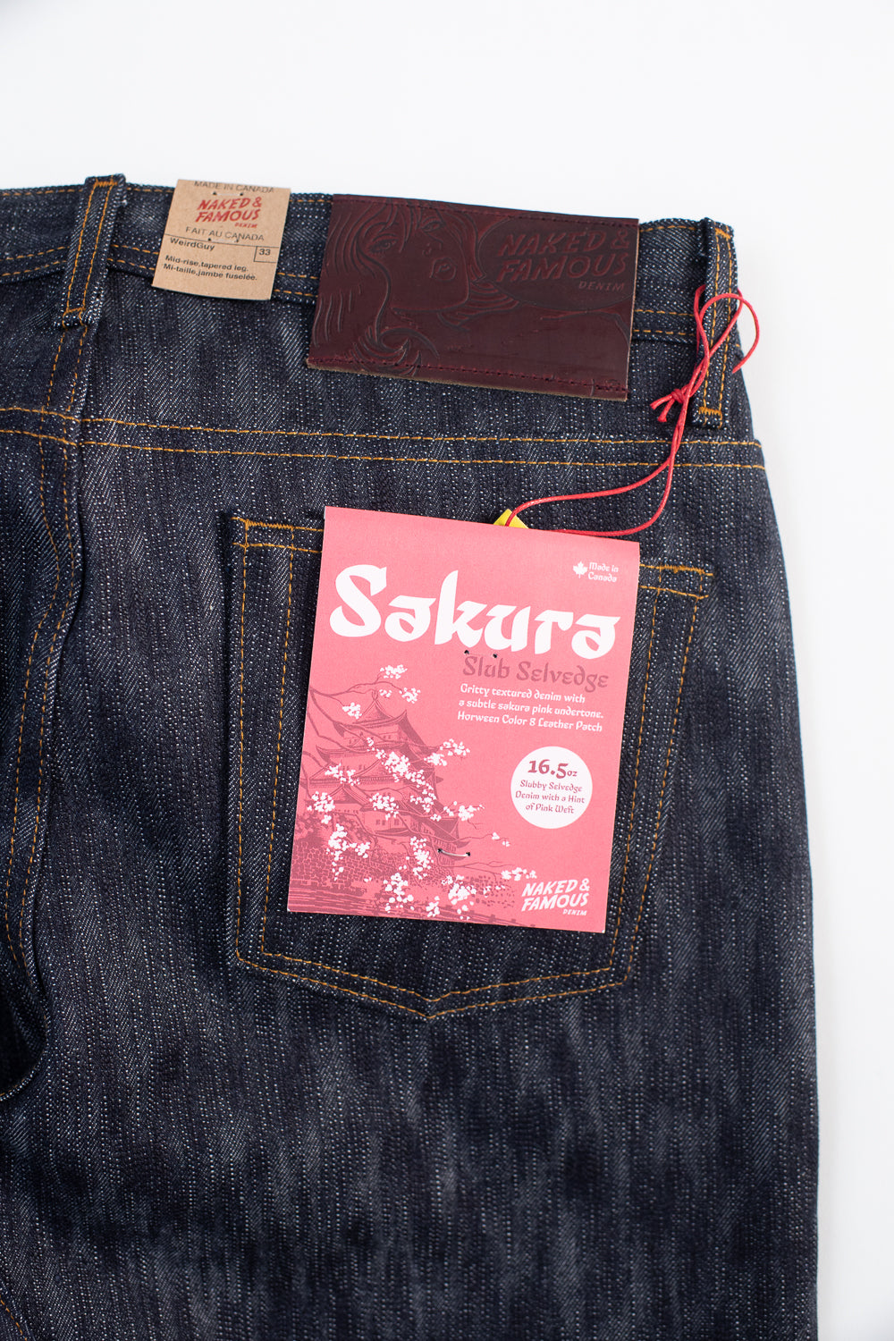 16.5oz - Sakura Slub Selvedge - Weird Guy 2 16.5oz - Sakura Slub Selvedge - Weird Guy