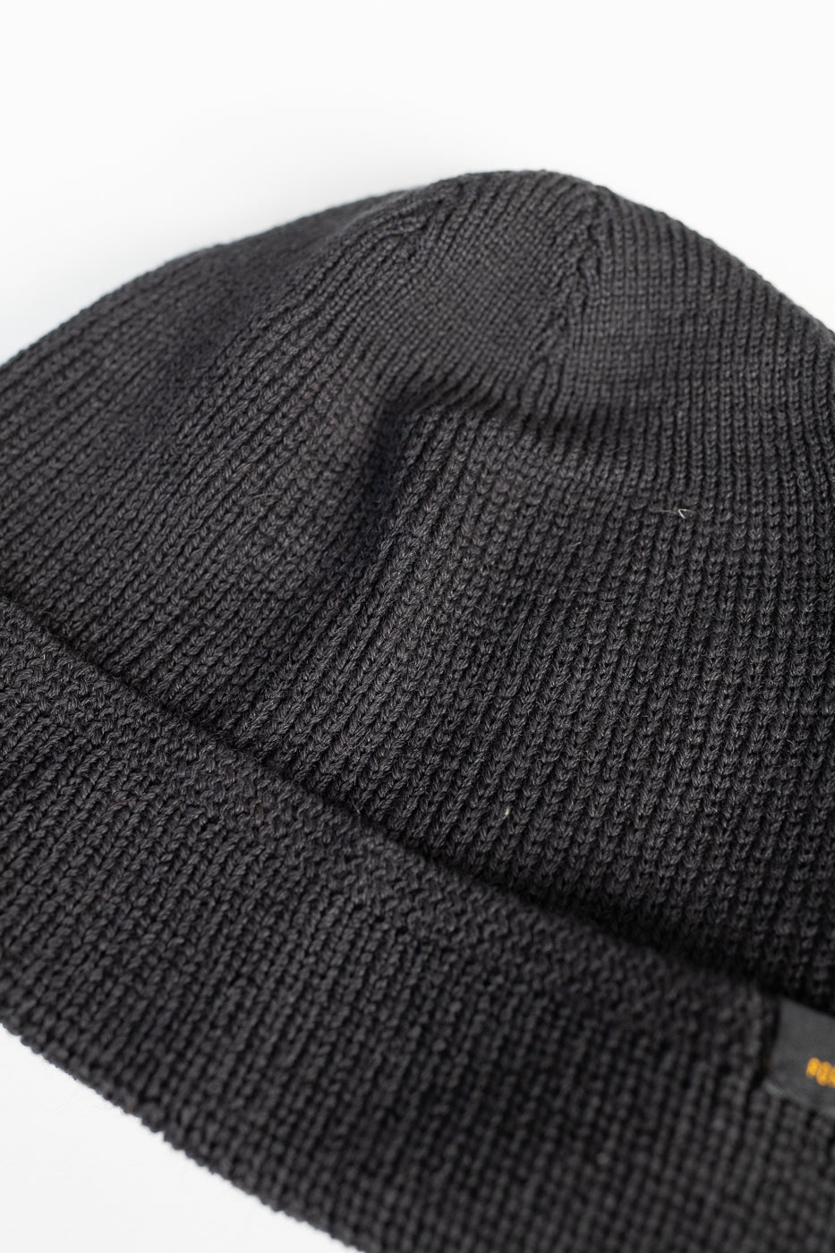 Wool Knit Watch Cap - Dark Charcoal 2 Wool Knit Watch Cap - Dark Charcoal