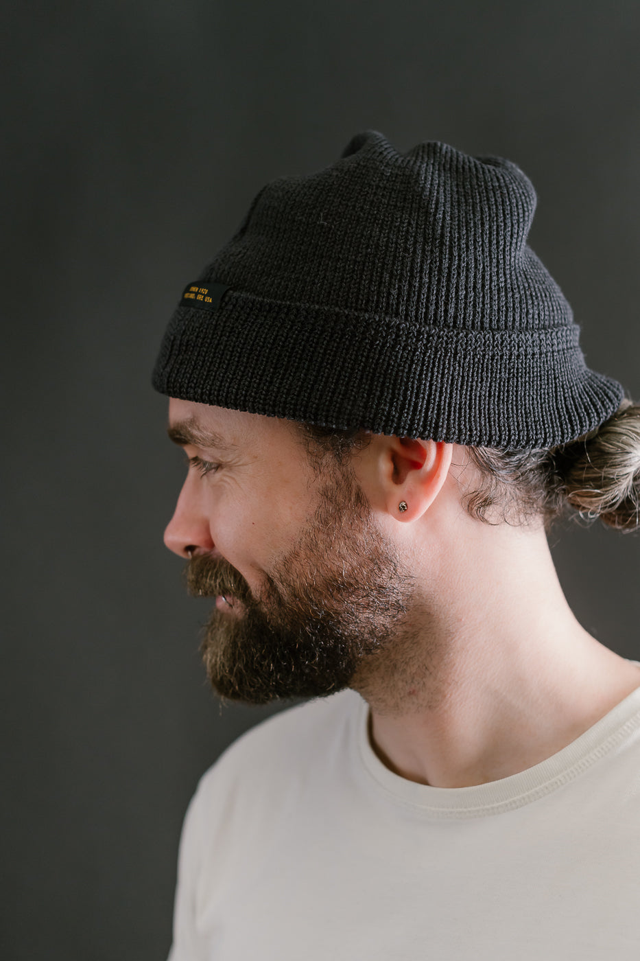 Wool Knit Watch Cap - Dark Charcoal 9 Wool Knit Watch Cap - Dark Charcoal
