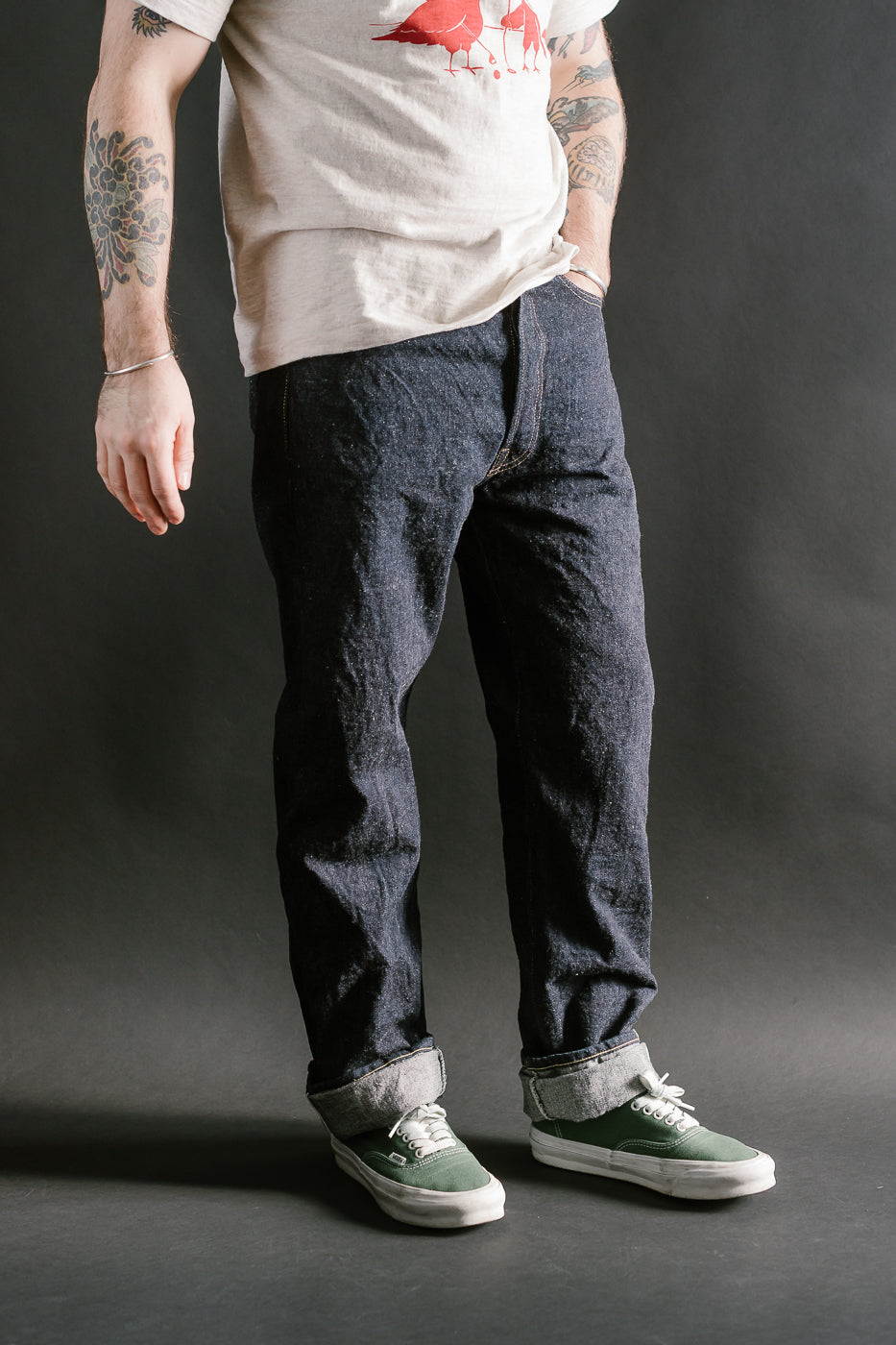 Lot DDS1003XX - 14.5oz 1944 New Model One-Wash Selvedge Denim - Indigo 13 Lot DDS1003XX - 14.5oz 1944 New Model One-Wash Selvedge Denim - Indigo